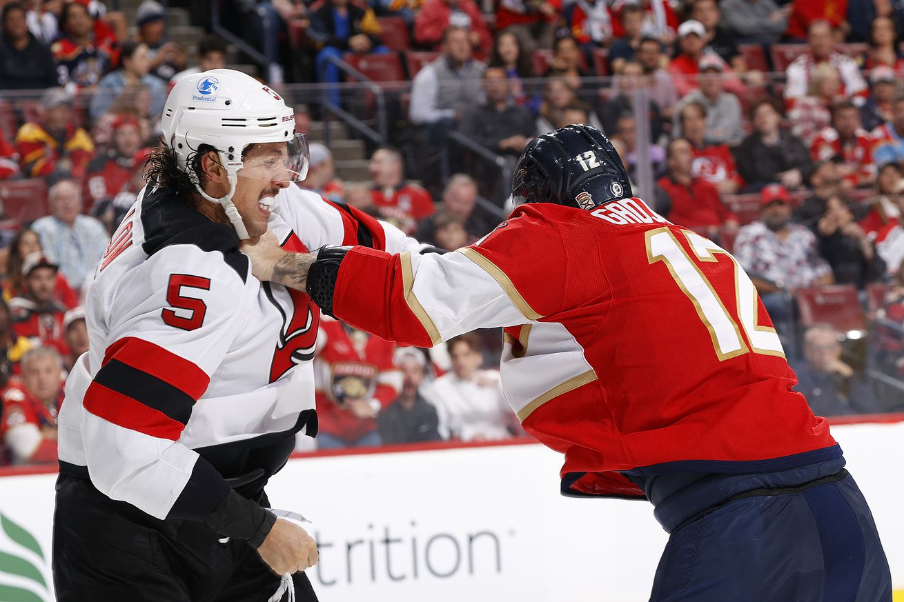 New Jersey Devils v Florida Panthers