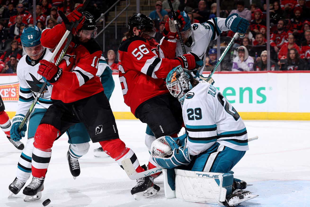 San Jose Sharks v New Jersey Devils