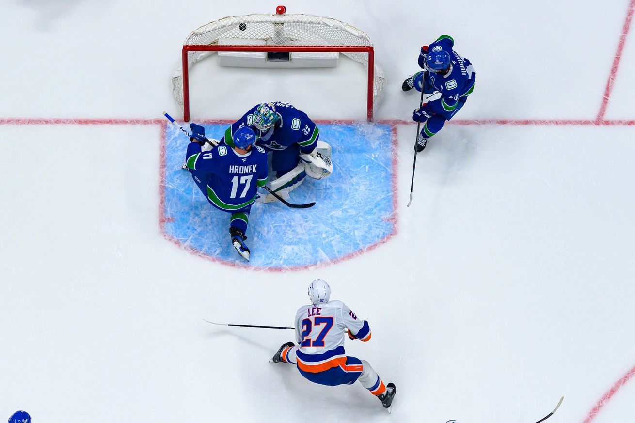 New York Islanders v Vancouver Canucks