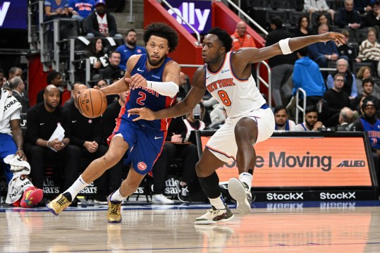 NBA: New York Knicks at Detroit Pistons