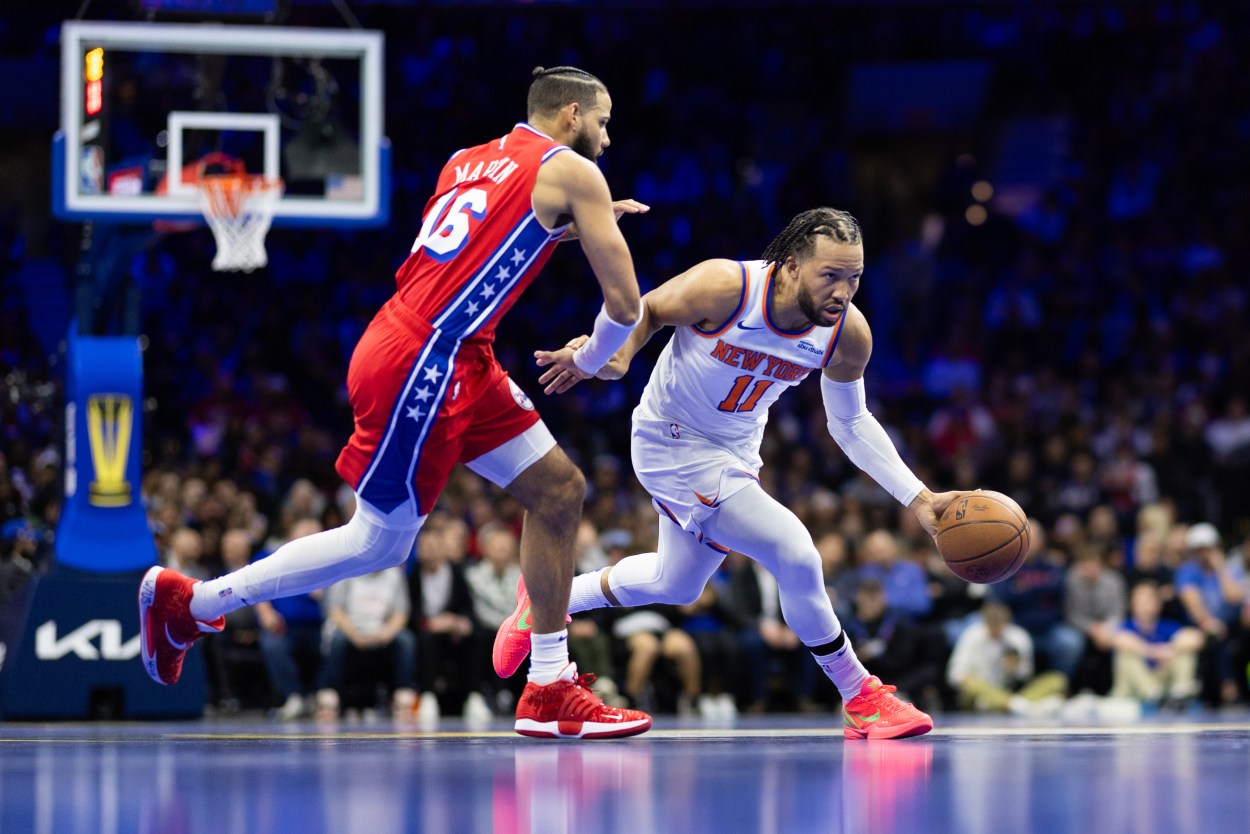 NBA: New York Knicks at Philadelphia 76ers