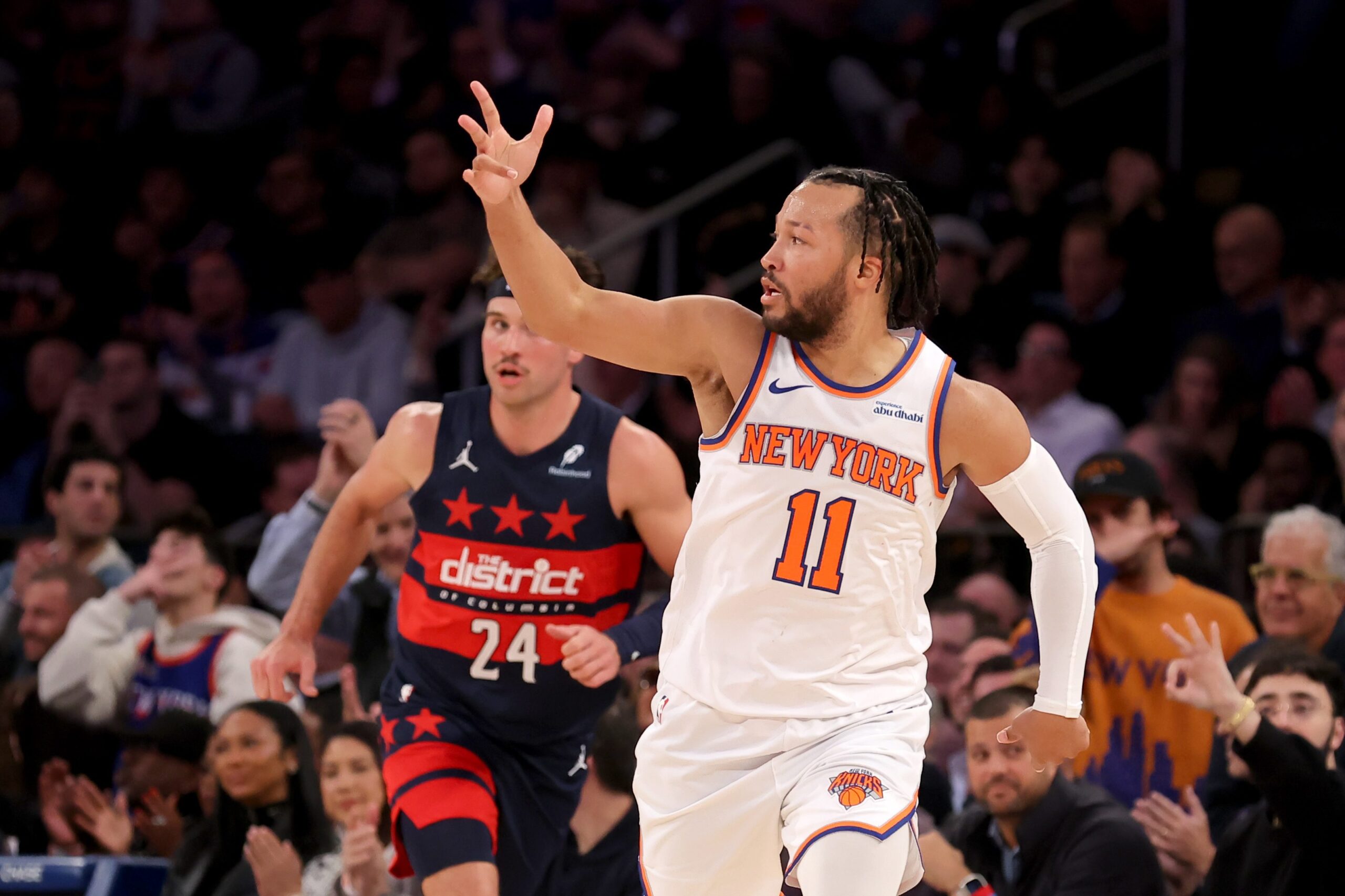 NBA: Washington Wizards at New York Knicks