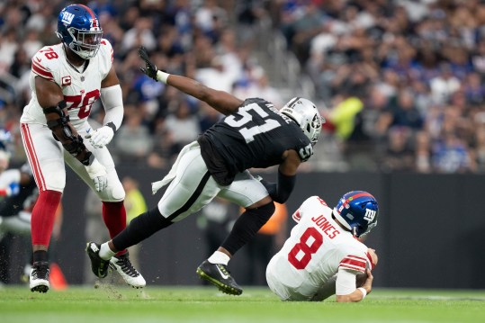 NFL: New York Giants at Las Vegas Raiders