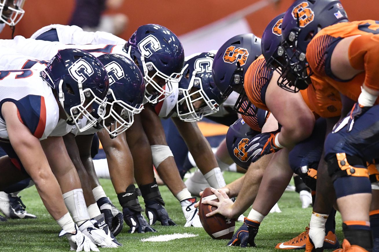 NCAA Football: Connecticut at Syracuse