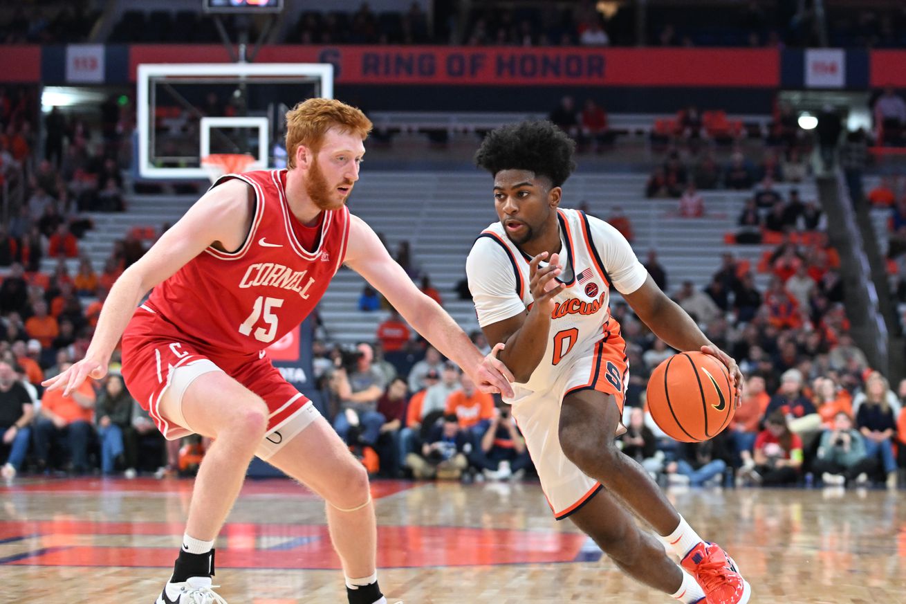 NCAA Basketball: Cornell at Syracuse