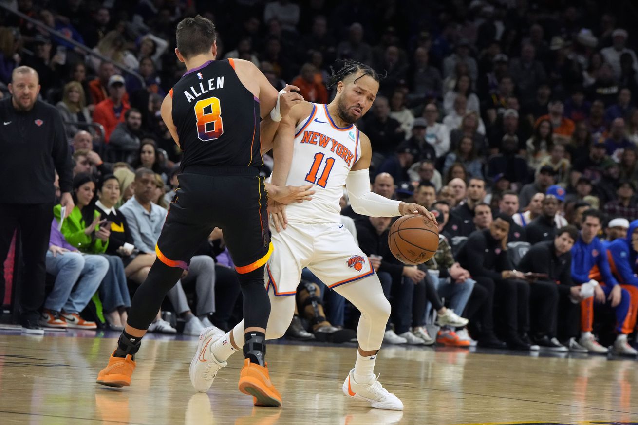 NBA: New York Knicks at Phoenix Suns