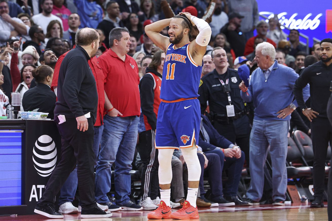 NBA: New York Knicks at Houston Rockets