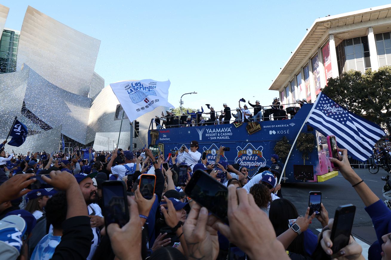 MLB: Los Angeles Dodgers-Championship Celebration