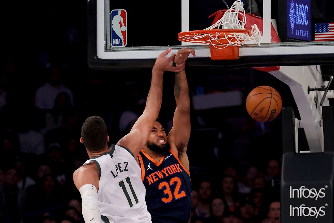 NBA: Milwaukee Bucks at New York Knicks