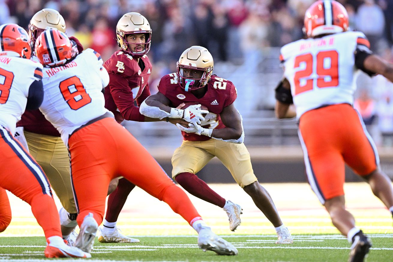 NCAA Football: Syracuse at Boston College