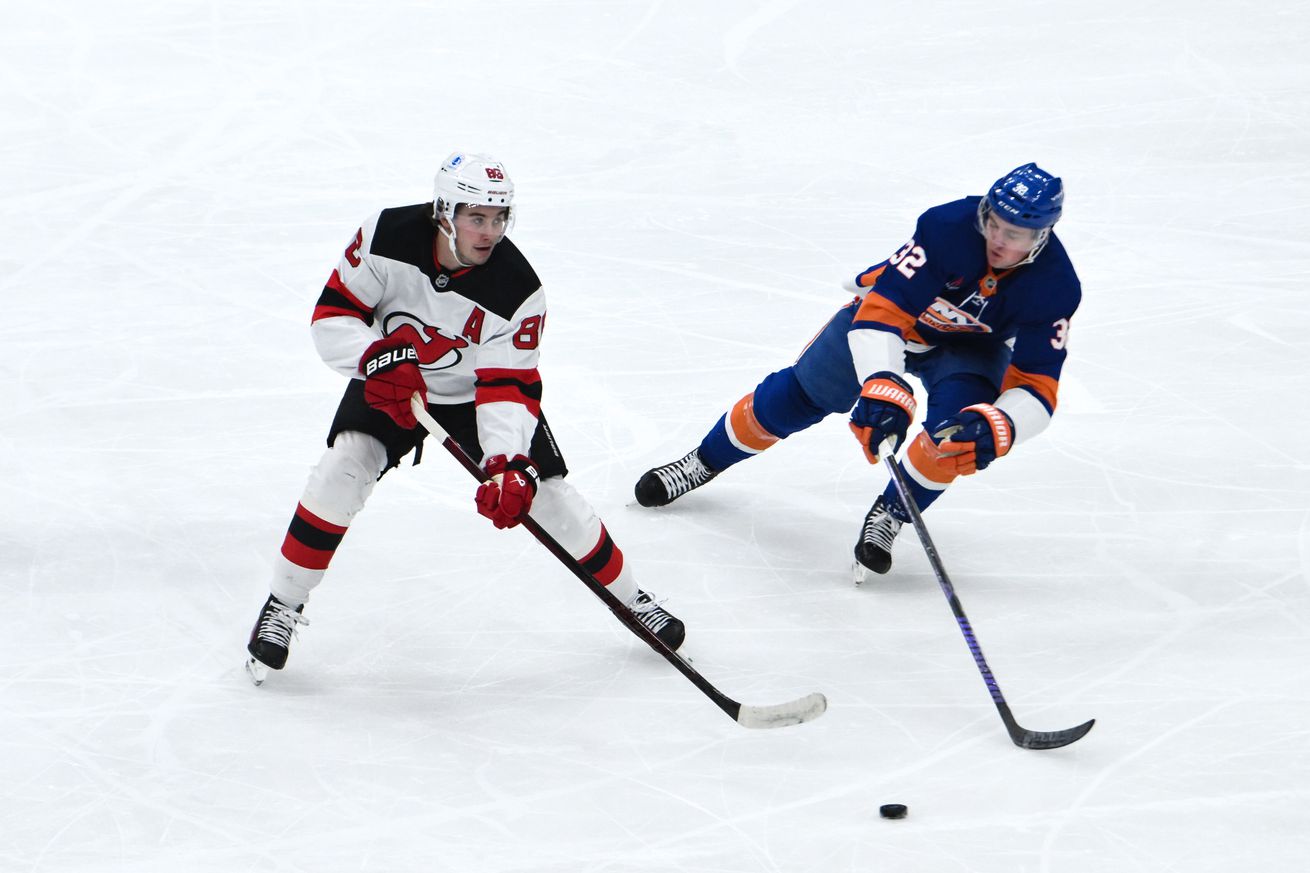 NHL: New Jersey Devils at New York Islanders