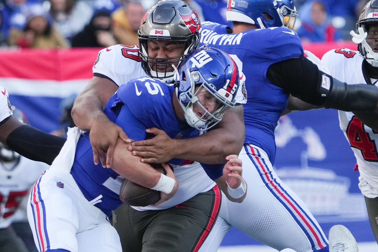 NFL: Tampa Bay Buccaneers at New York Giants