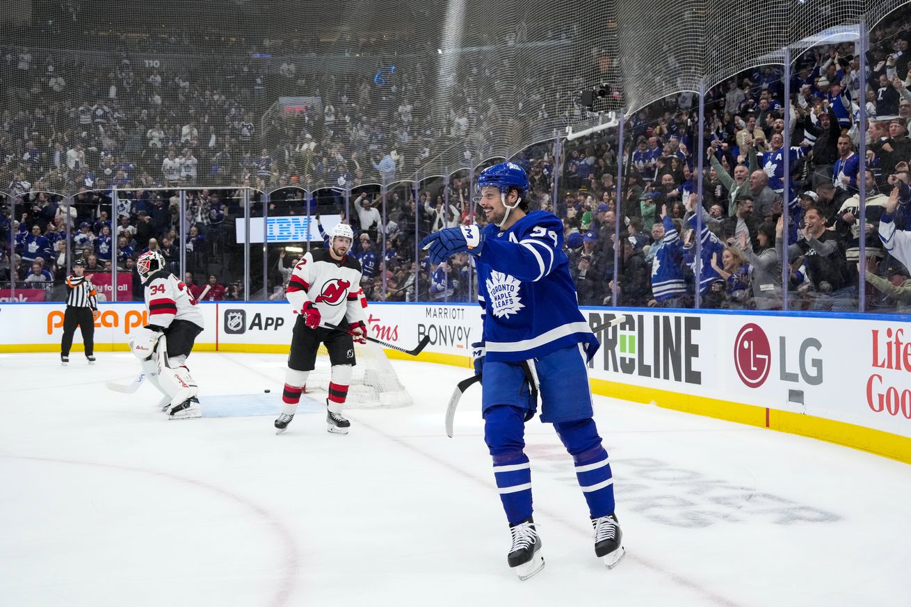 New Jersey Devils v Toronto Maple Leafs