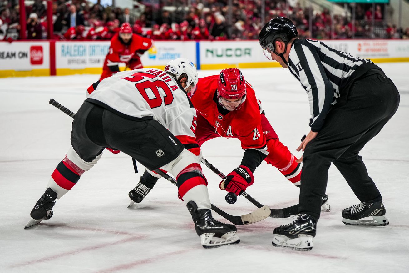 New Jersey Devils v Carolina Hurricanes