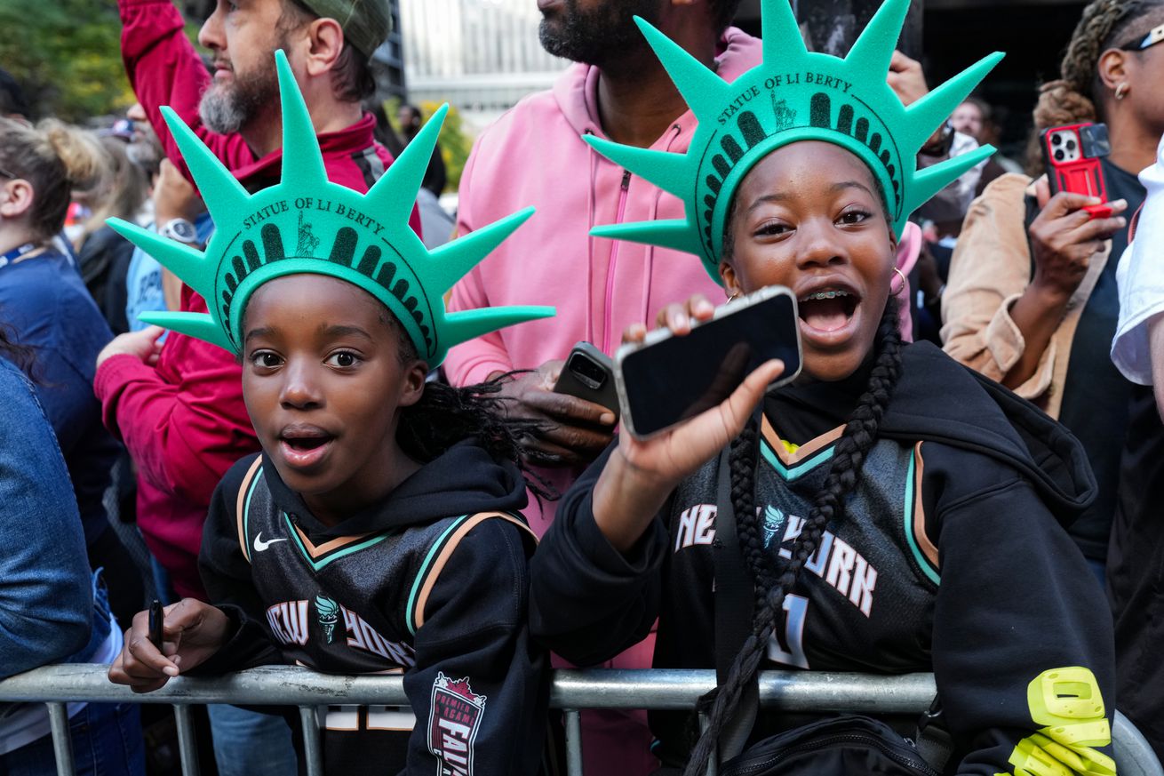 2024 New York Liberty Ticker Tape Victory Parade and Rally