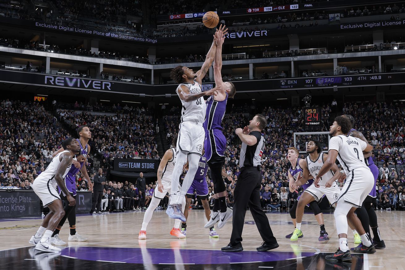 Brooklyn Nets v Sacramento Kings