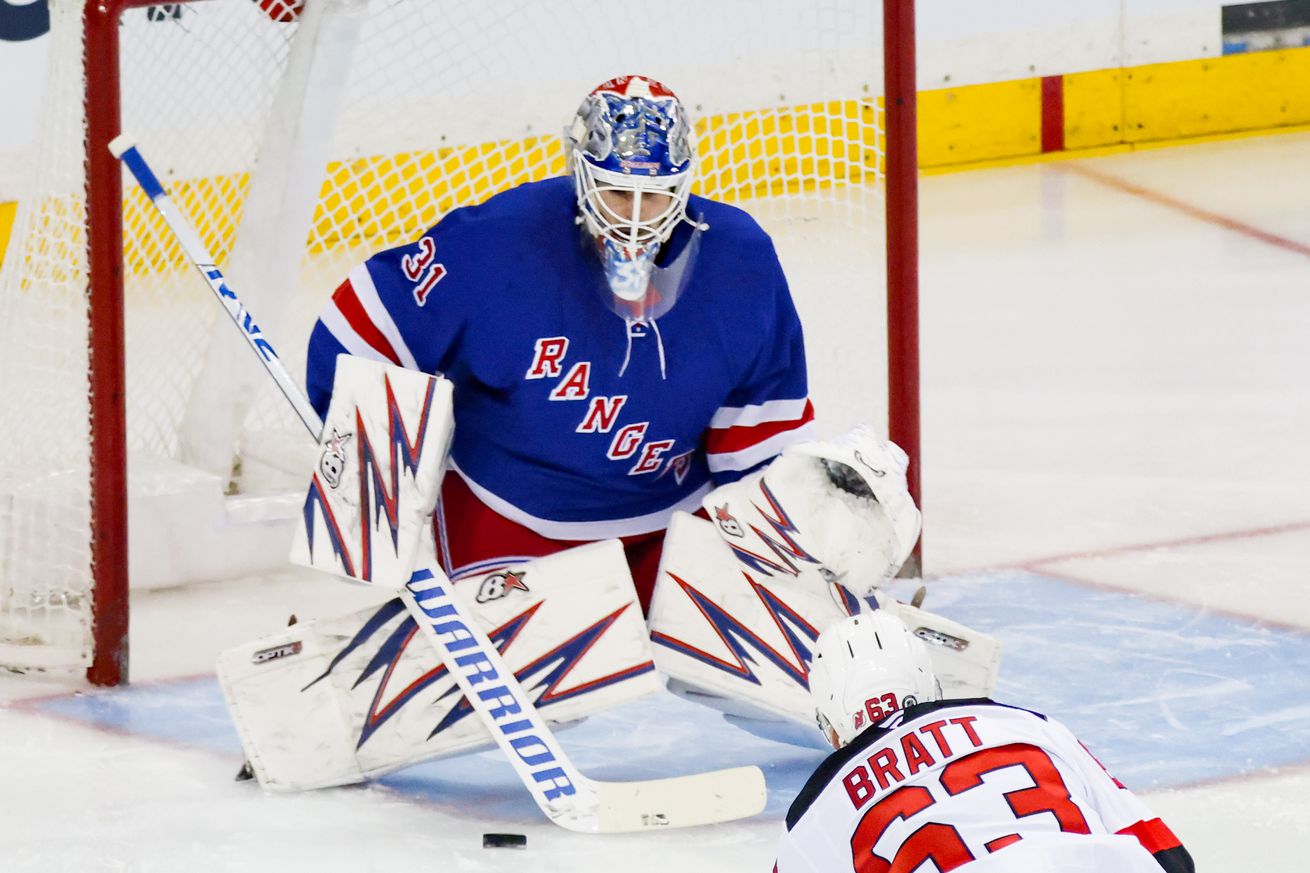 NHL: DEC 02 Devils at Rangers