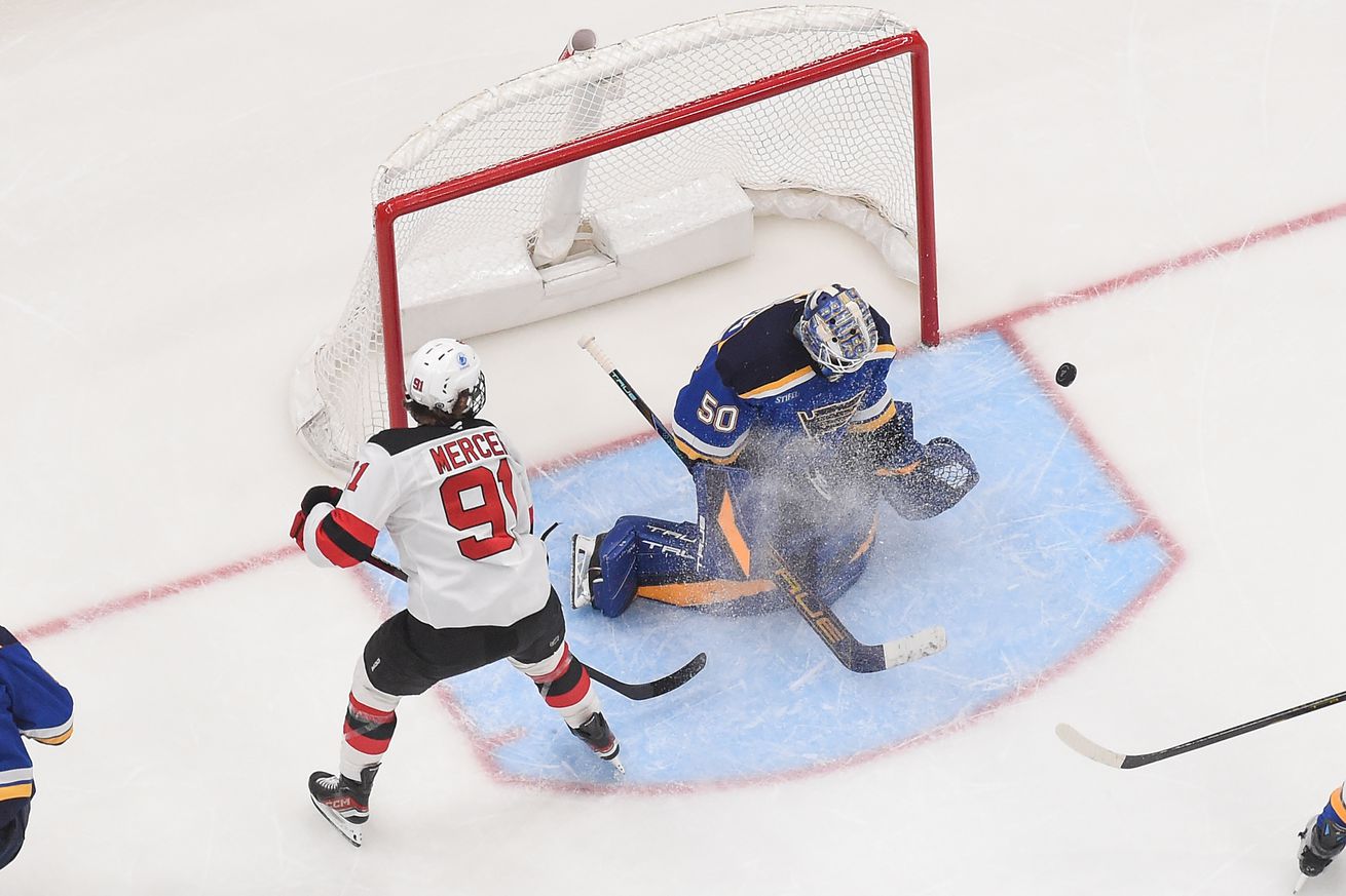 New Jersey Devils v St Louis Blues