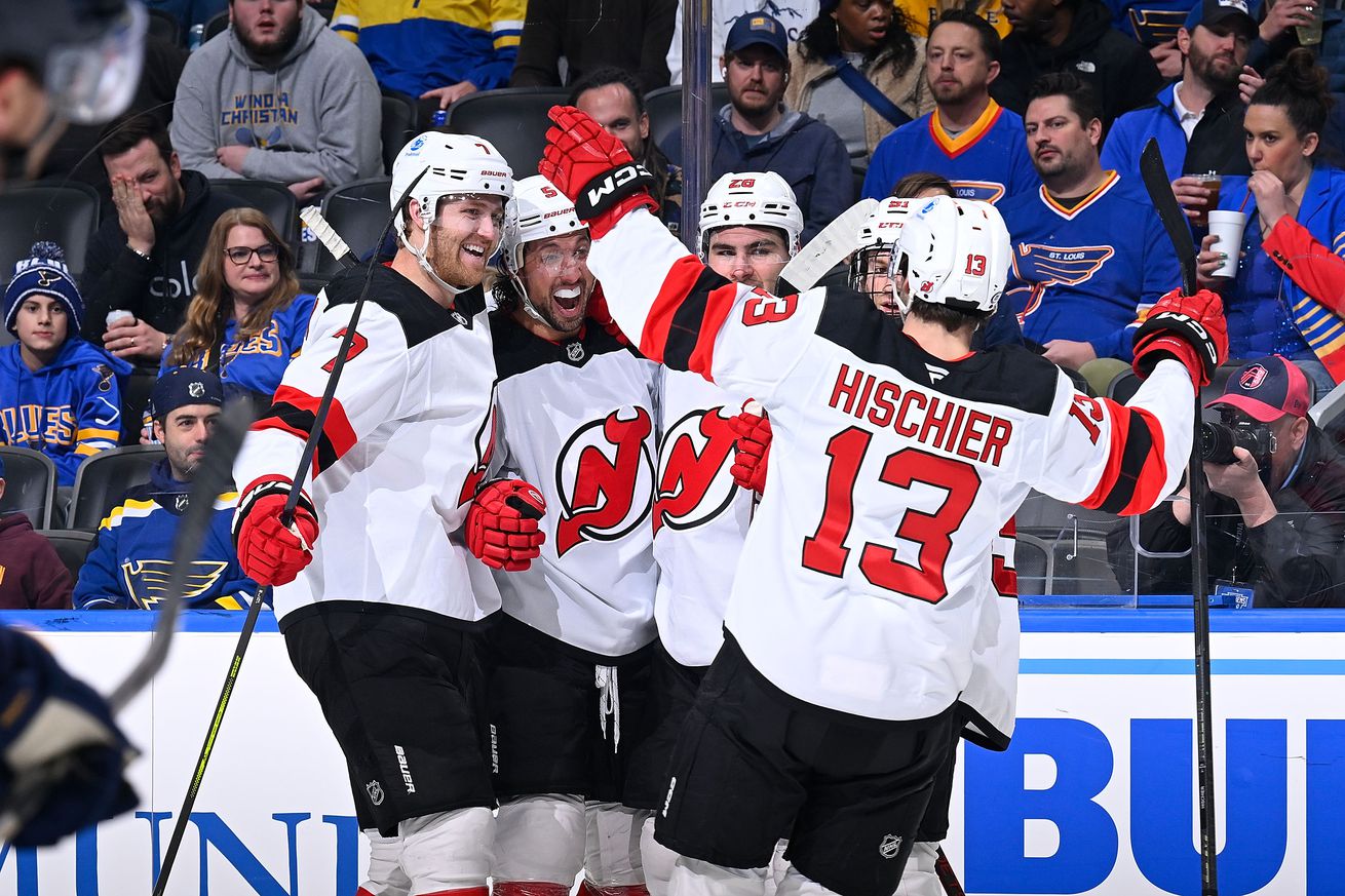 New Jersey Devils v St Louis Blues