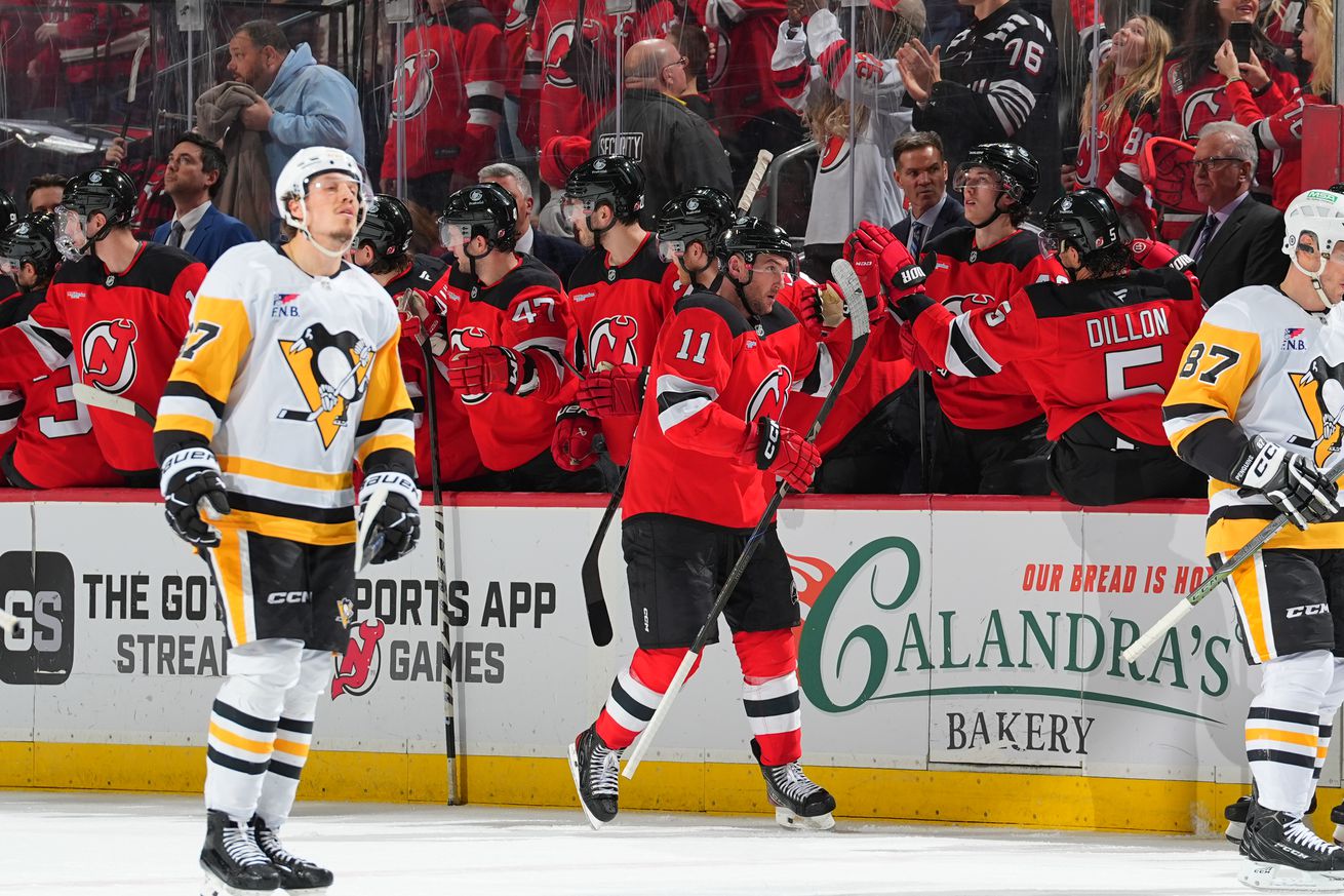 Pittsburgh Penguins v New Jersey Devils