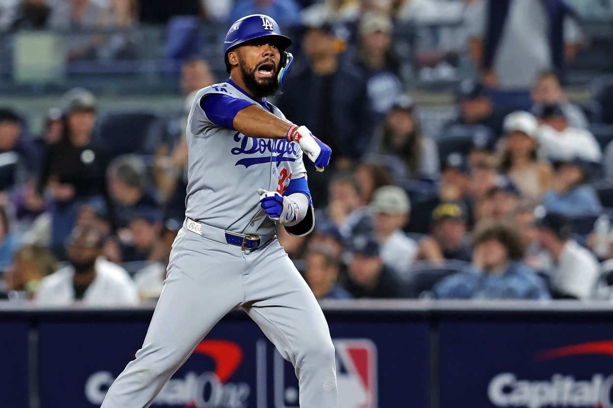 MLB: World Series-Los Angeles Dodgers at New York Yankees, teoscar hernandez