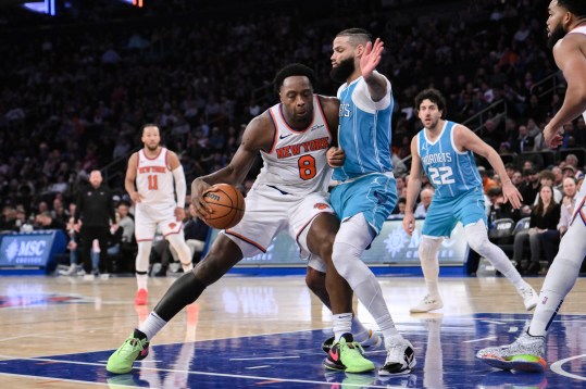 NBA: Charlotte Hornets at New York Knicks