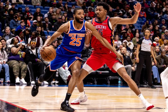 NBA: New York Knicks at New Orleans Pelicans