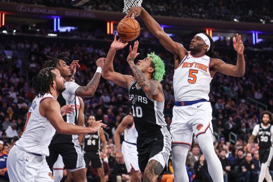 NBA: San Antonio Spurs at New York Knicks