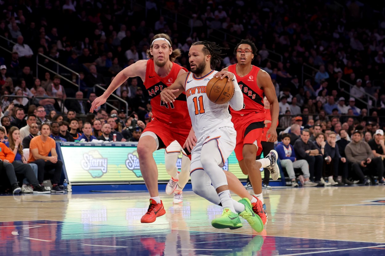 NBA: Toronto Raptors at New York Knicks