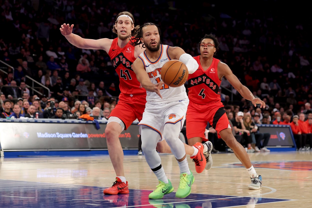 NBA: Toronto Raptors at New York Knicks