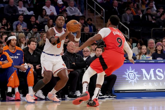 NBA: Toronto Raptors at New York Knicks