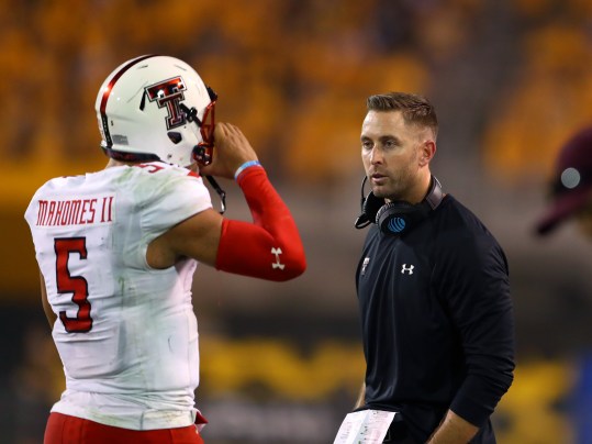 Kliff Kingsbury, Patrick Mahomes, Giants