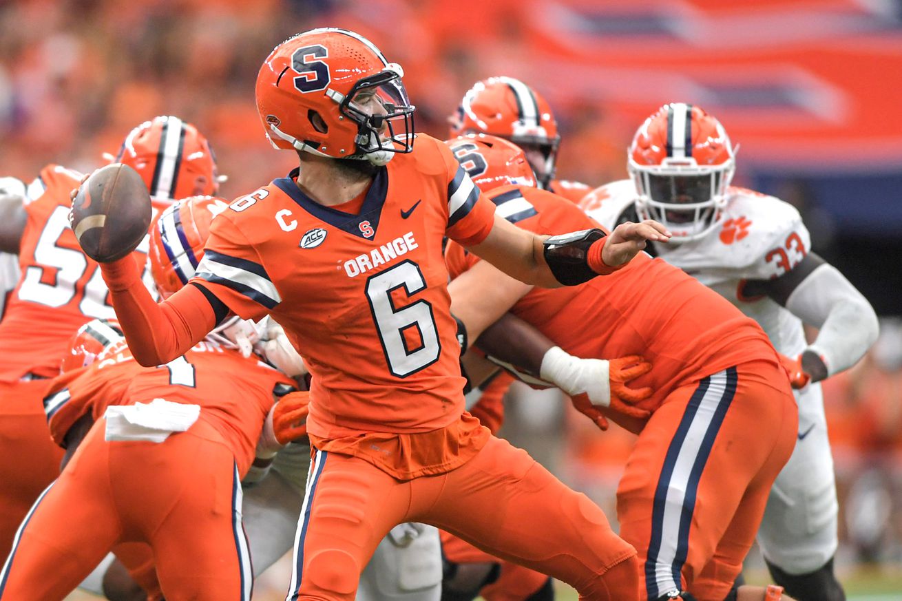 NCAA Football: Clemson at Syracuse