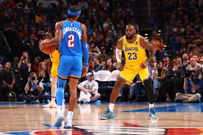 Los Angeles Lakers v Oklahoma City Thunder