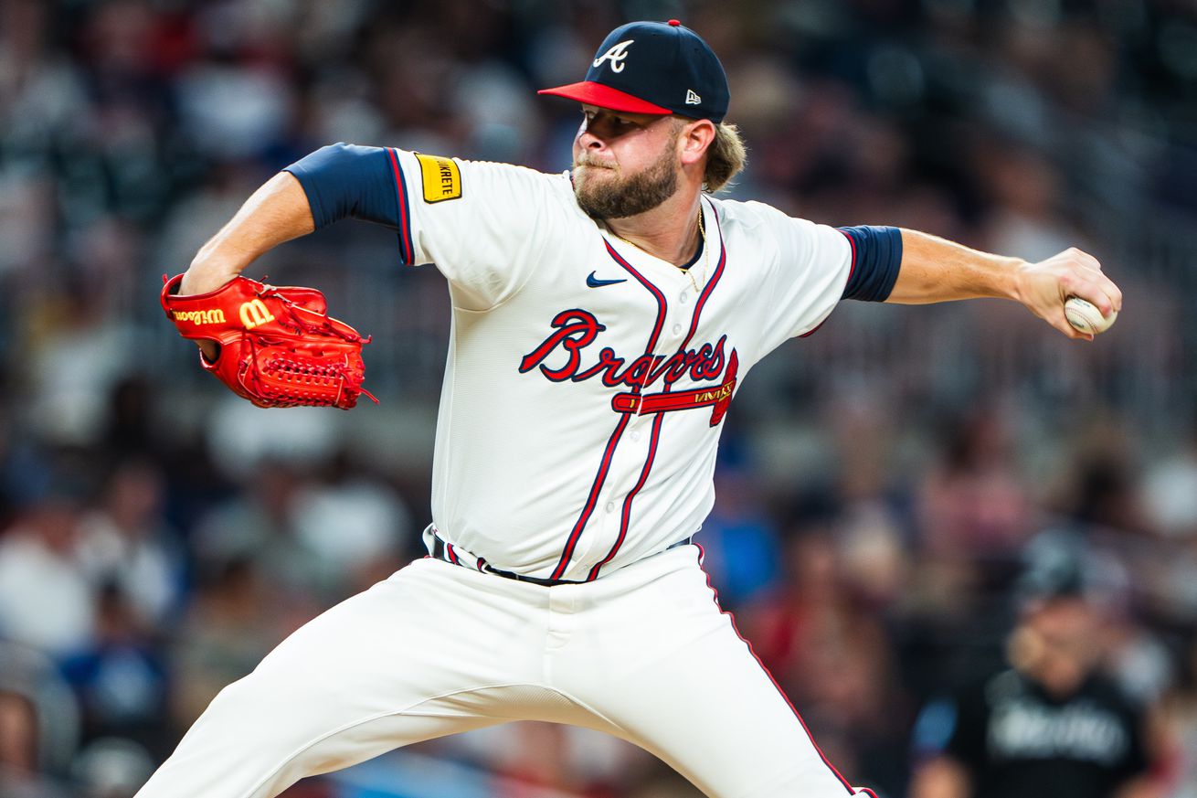 Miami Marlins v Atlanta Braves