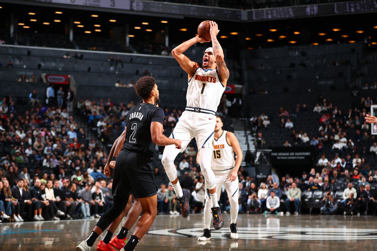 Denver Nuggets v Brooklyn Nets