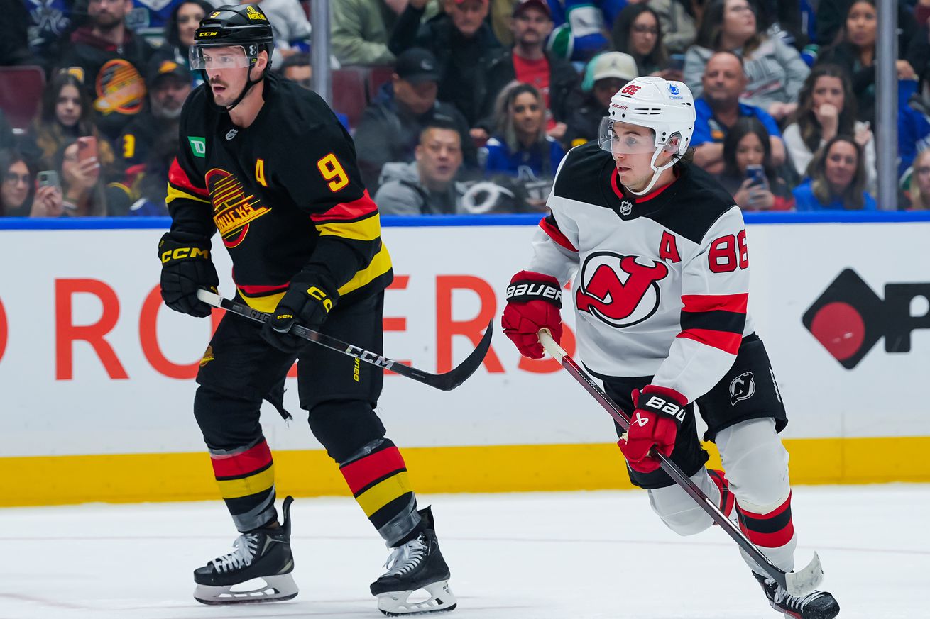 New Jersey Devils v Vancouver Canucks