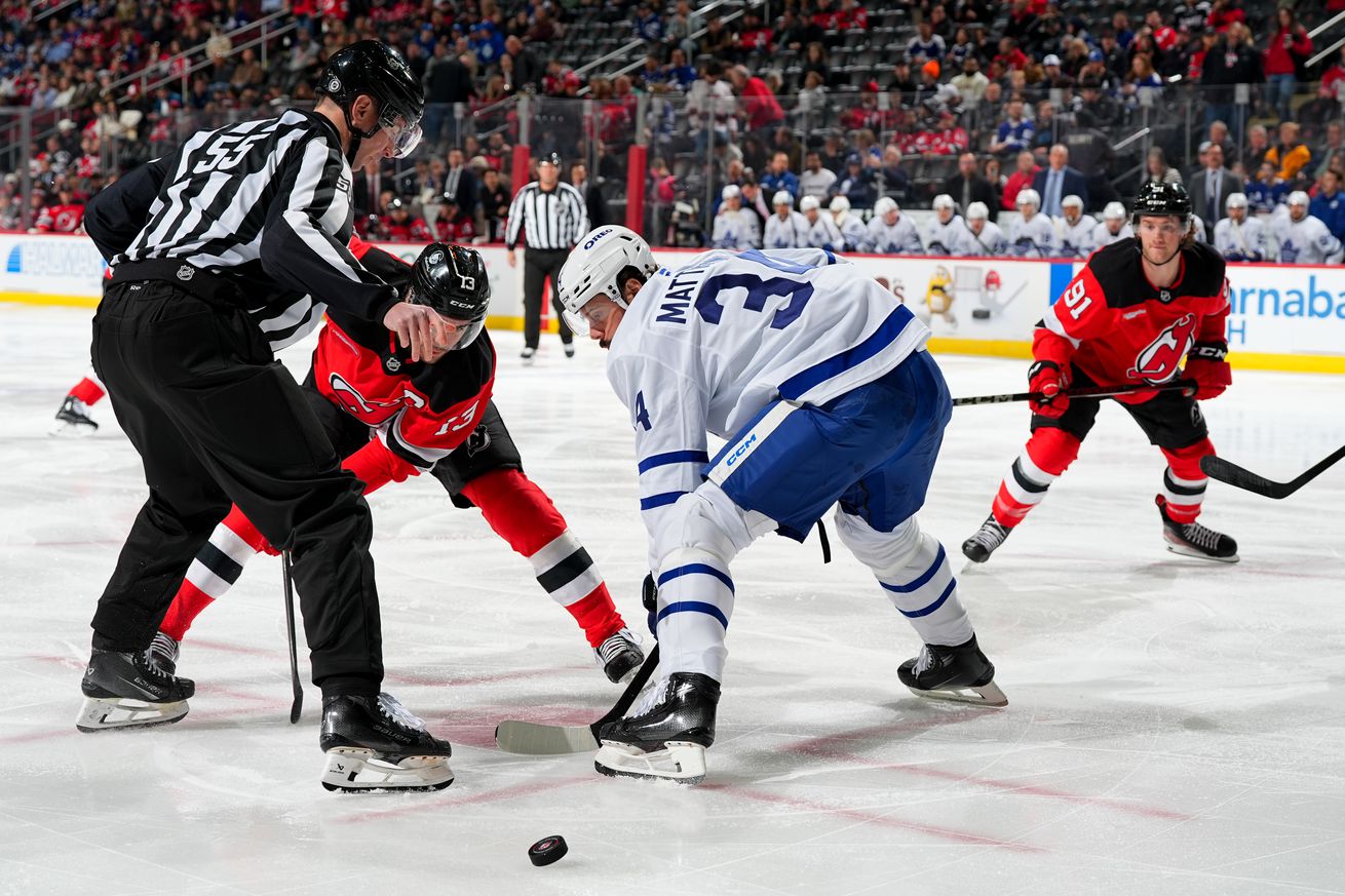 Toronto Maple Leafs v New Jersey Devils