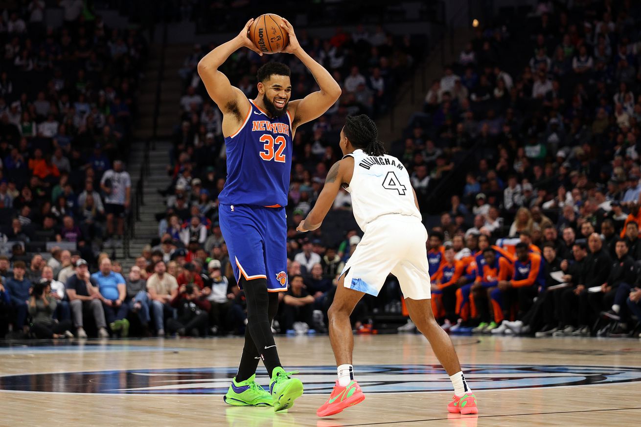 New York Knicks v Minnesota Timberwolves