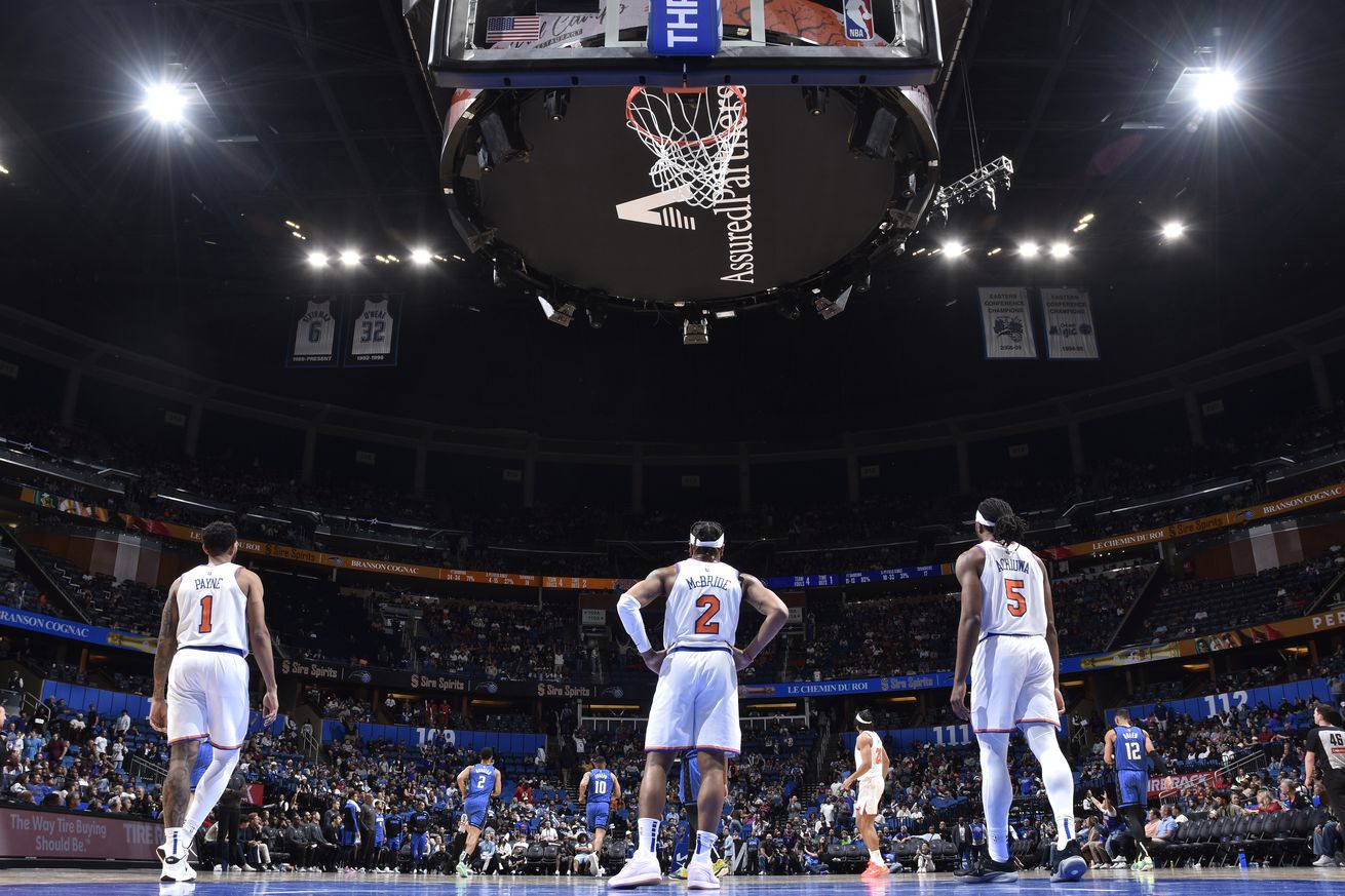 New York Knicks v Orlando Magic