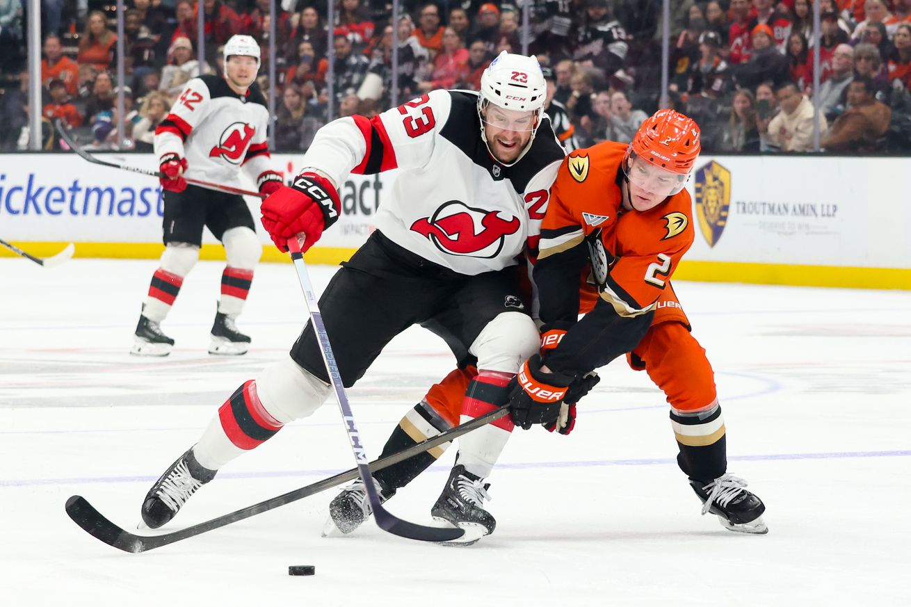 New Jersey Devils v Anaheim Ducks