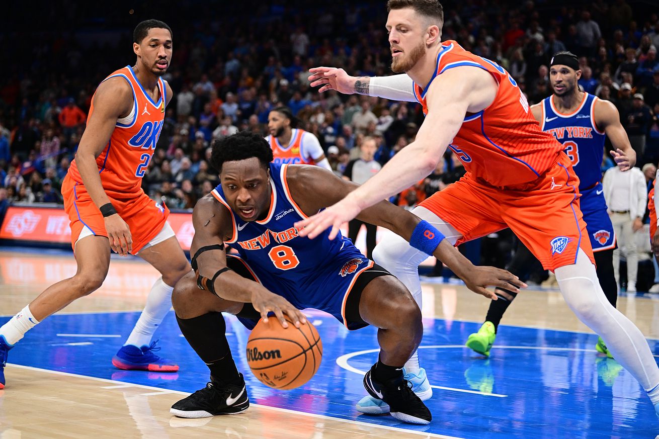 New York Knicks v Oklahoma City Thunder