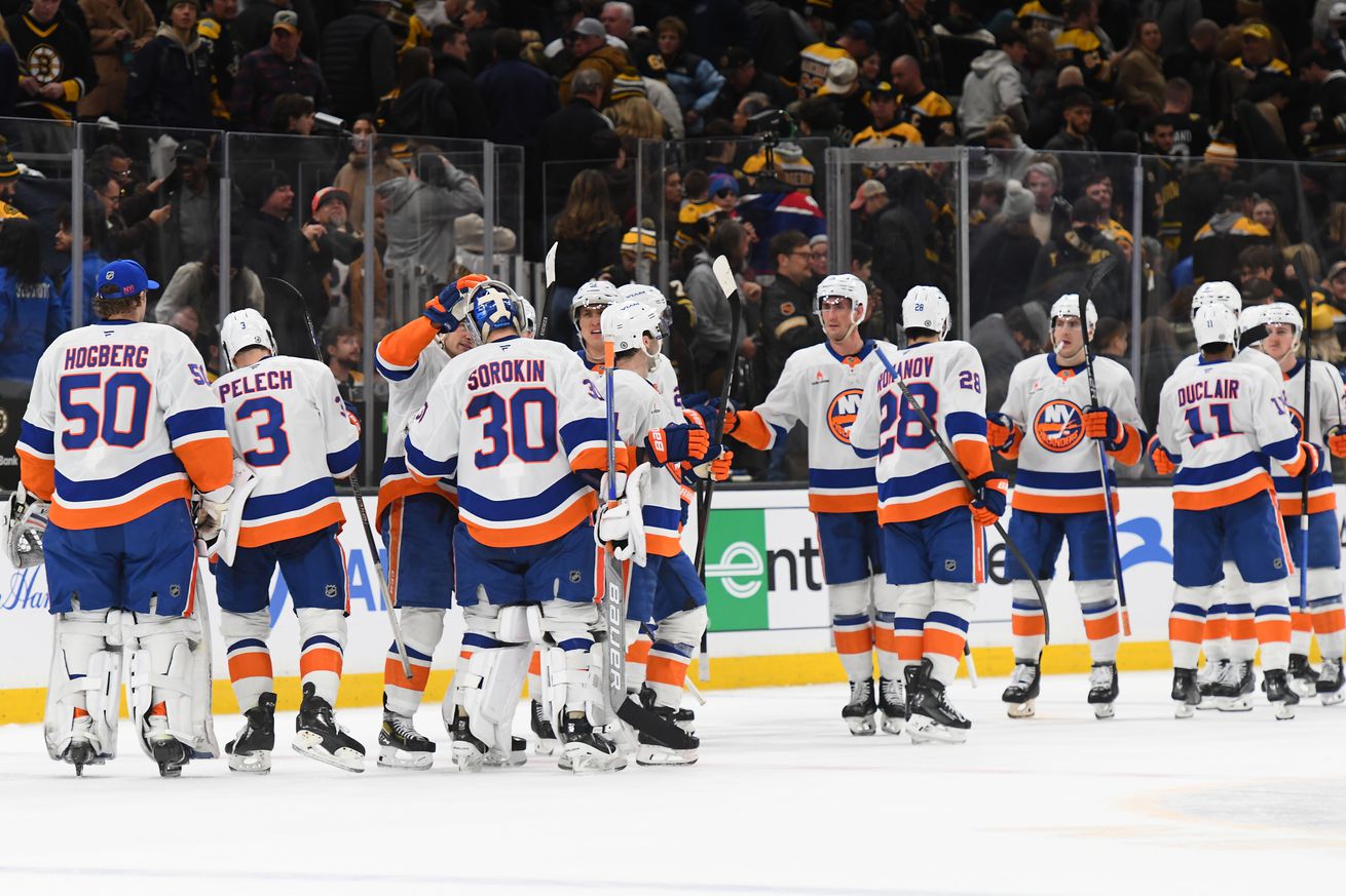 New York Islanders v Boston Bruins