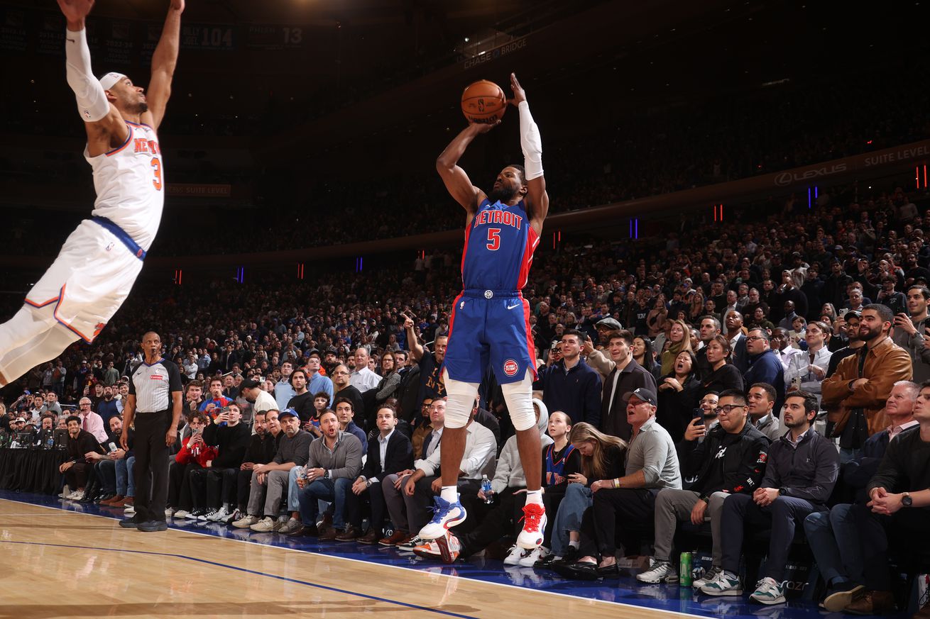 Detroit Pistons v New York Knicks