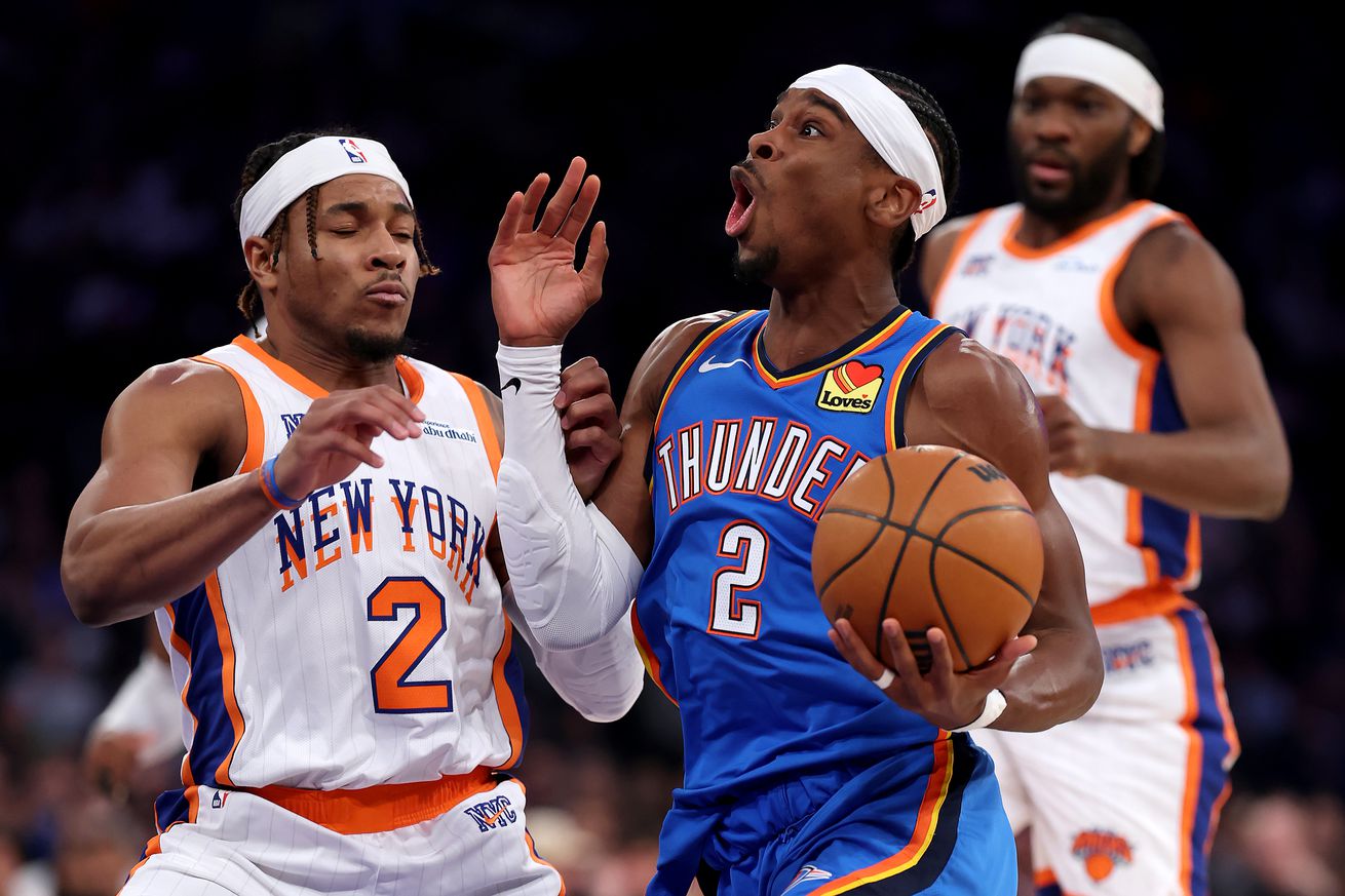 Oklahoma City Thunder v New York Knicks