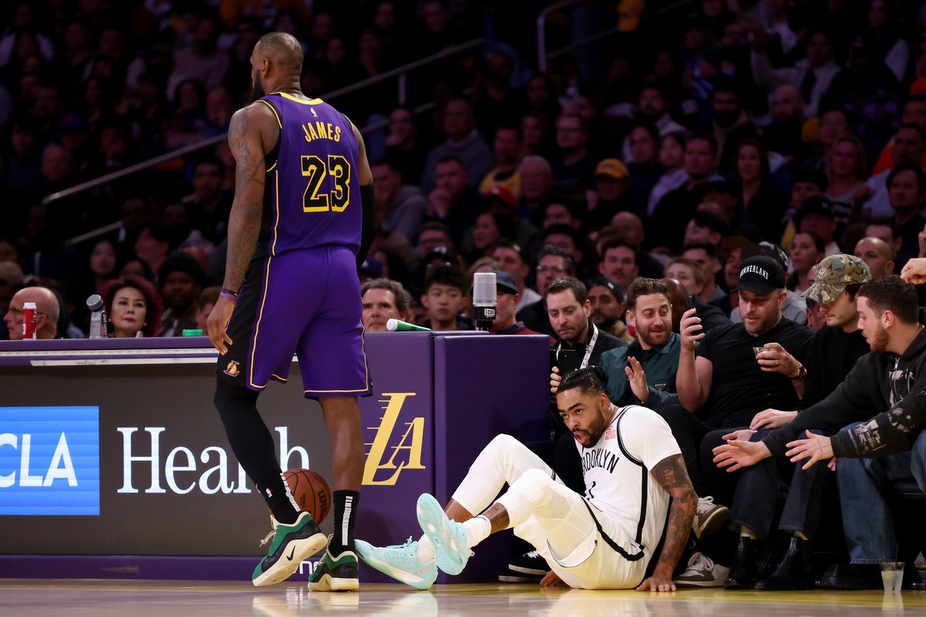 Brooklyn Nets v Los Angeles Lakers