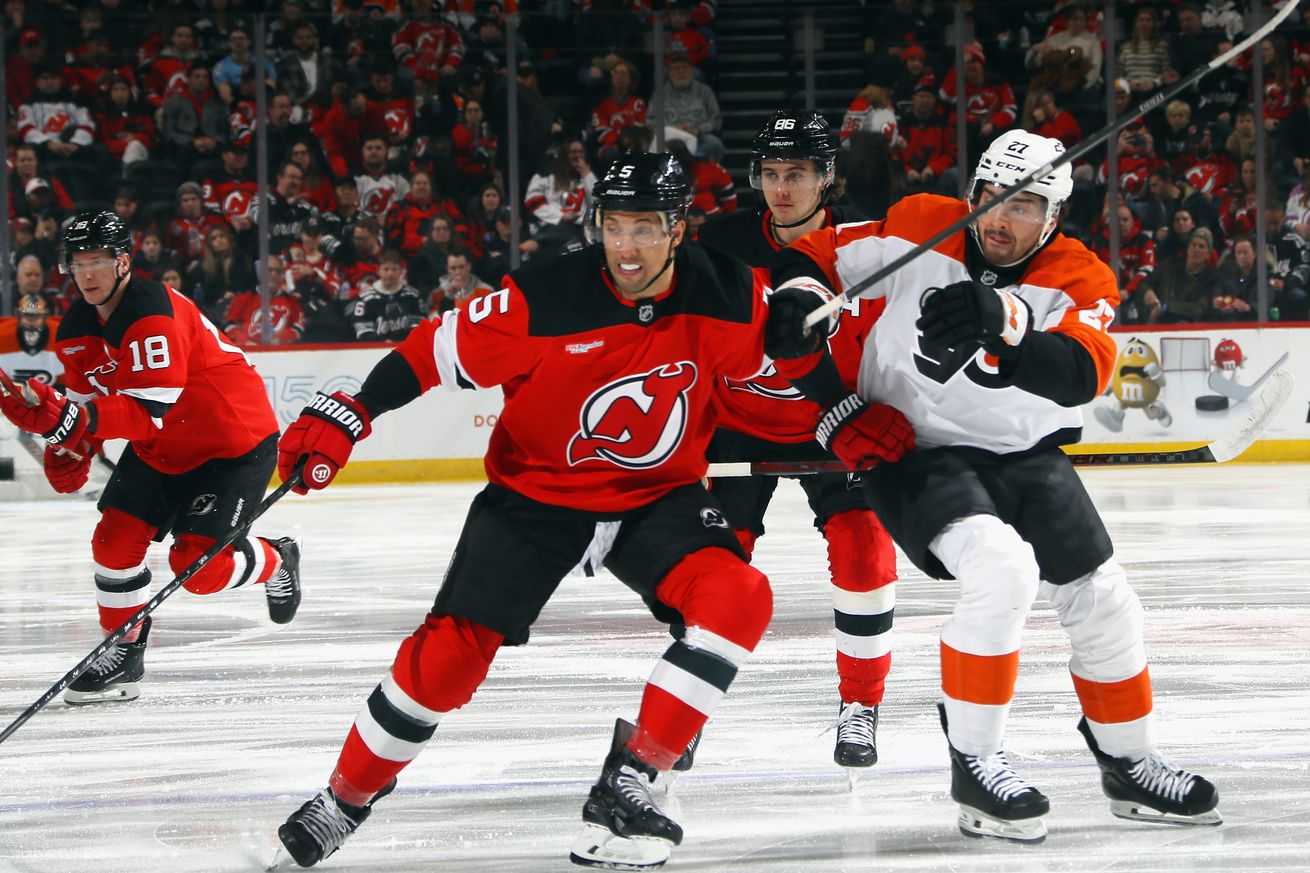 Philadelphia Flyers v New Jersey Devils