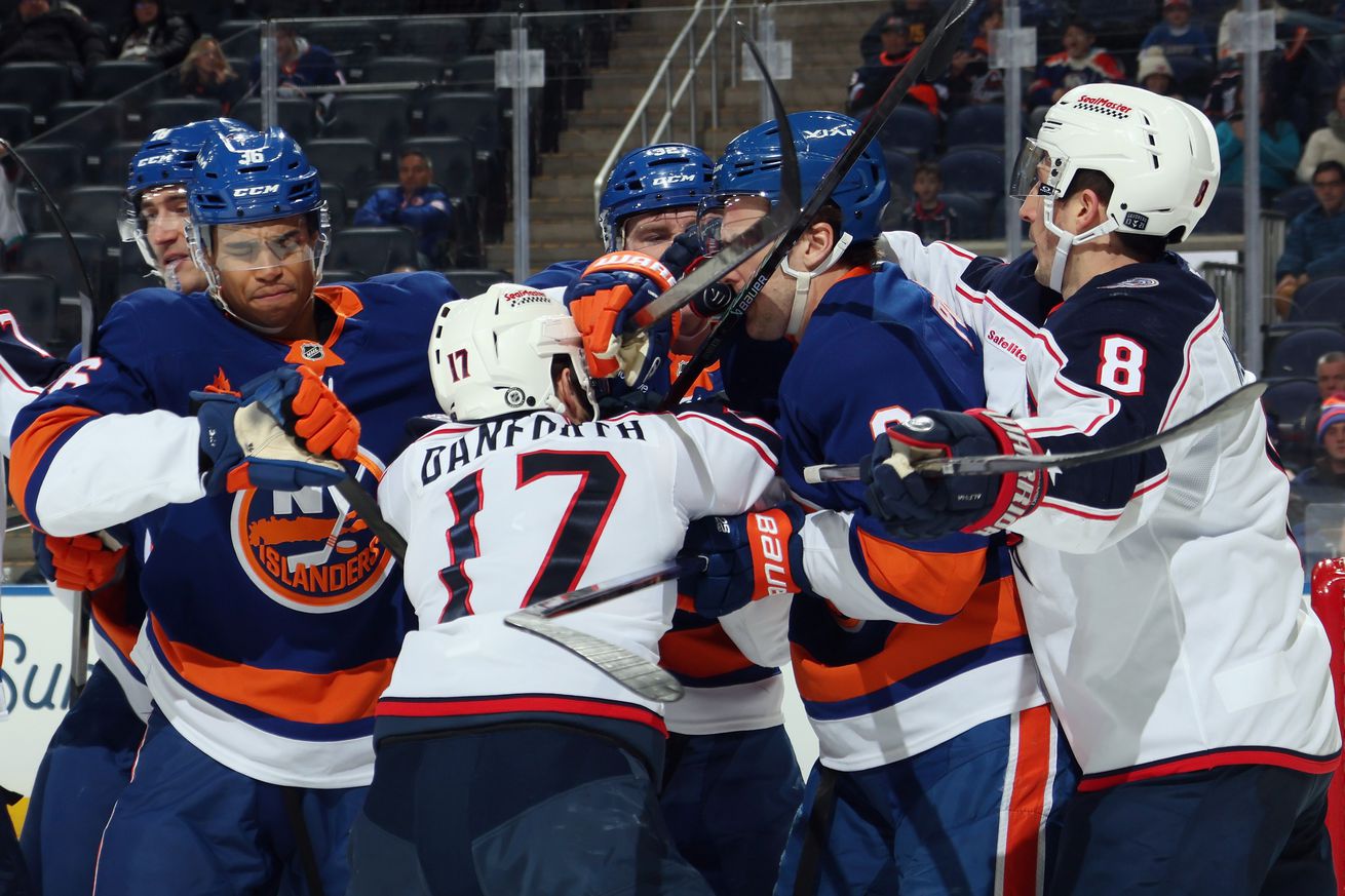 Columbus Blue Jackets v New York Islanders