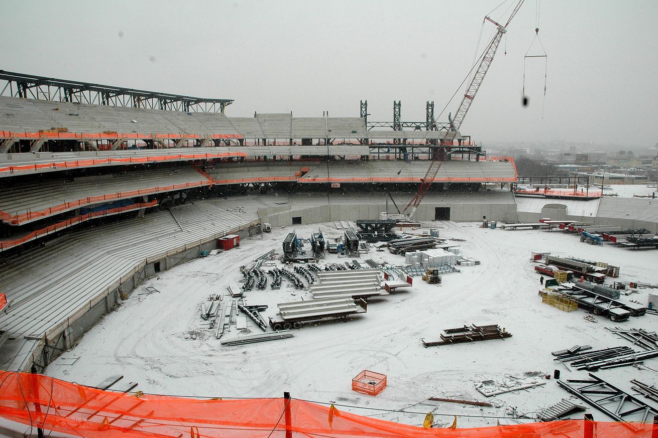 Mets New Home Under Construction