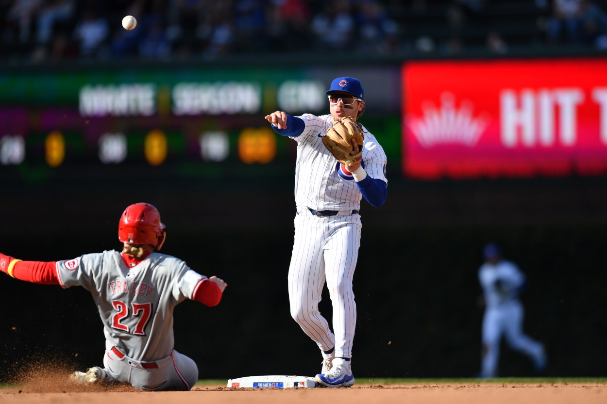 MLB: Cincinnati Reds at Chicago Cubs, nico hoerner, yankees